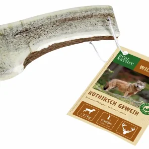 REAL NATURE WILDERNESS Geweih-Snack L halb Neue Ware